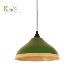 Alternative view of Bamboo pendant light 30x15 cm 8423061702