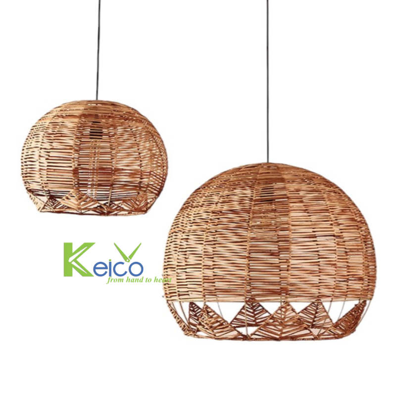 Vietnam rattan and bamboo factory – rattan pendant light and rattan furniture