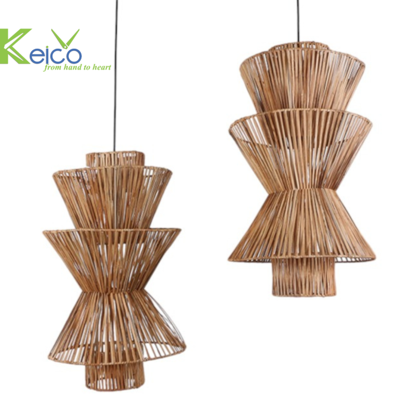 Vietnam rattan and bamboo factory – rattan pendant light and rattan furniture