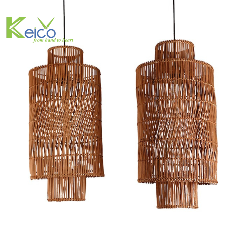 Vietnam rattan and bamboo factory – rattan pendant light and rattan furniture