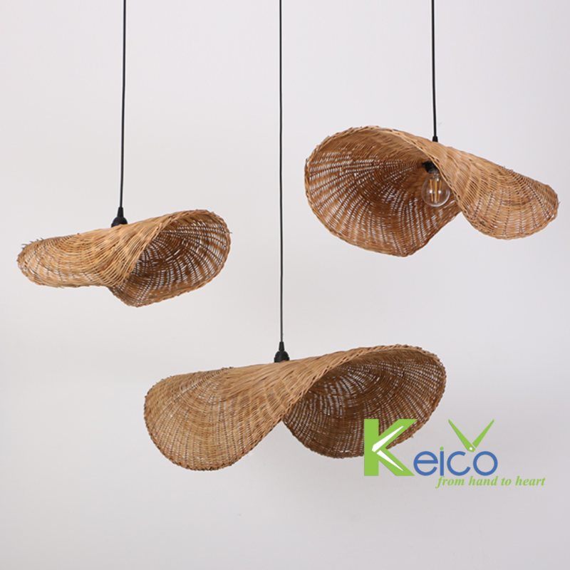 Vietnam rattan and bamboo factory – rattan pendant light and rattan furniture