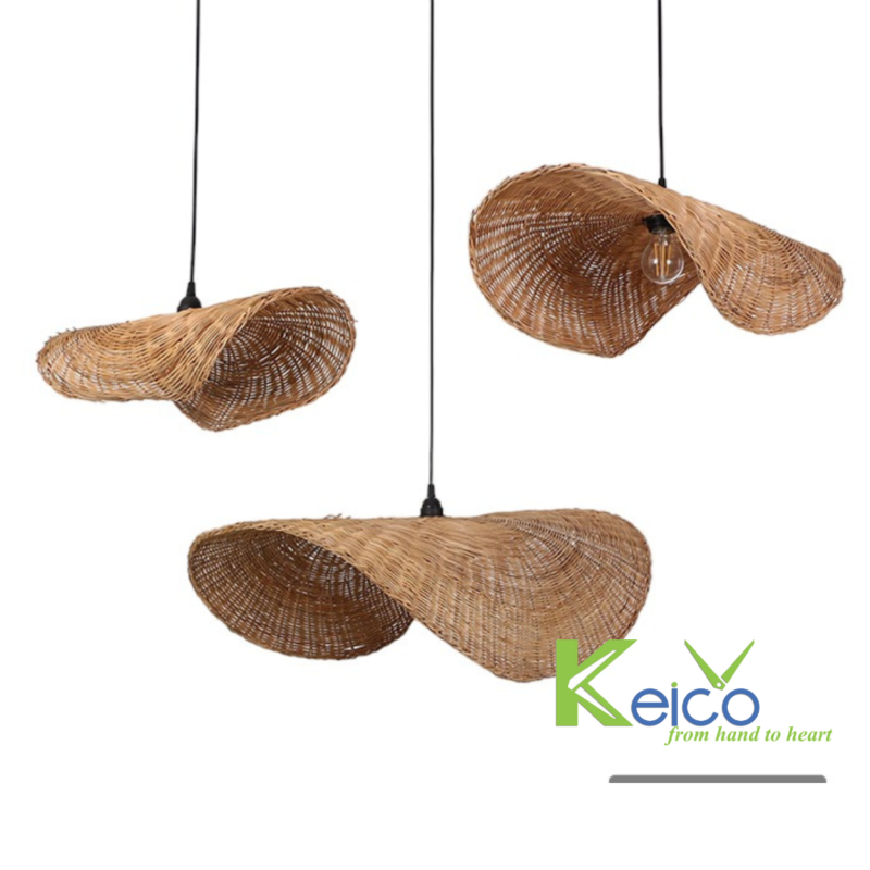 Vietnam rattan and bamboo factory – rattan pendant light and rattan furniture
