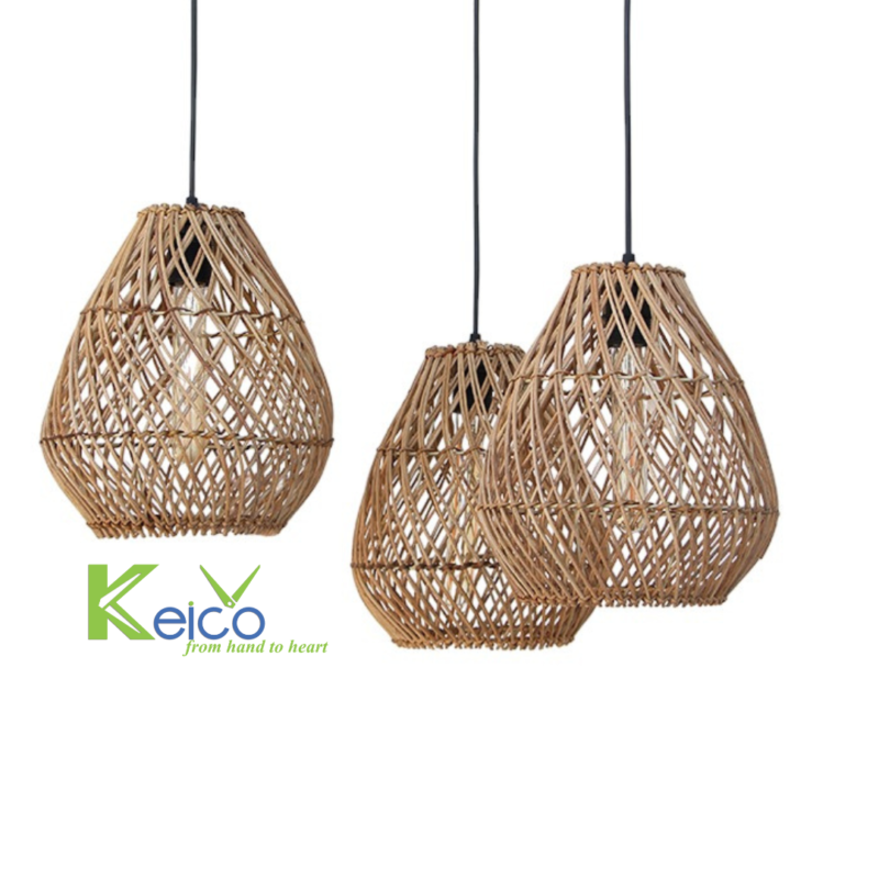 Vietnam rattan and bamboo factory – rattan pendant light and rattan furniture