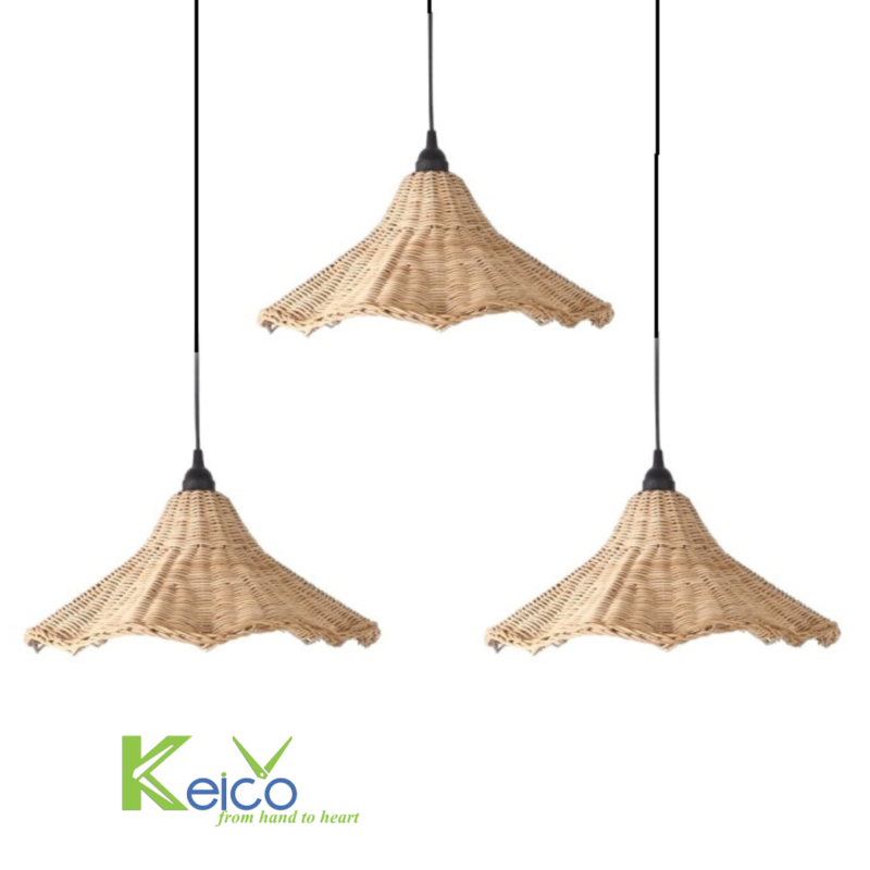 Vietnam rattan and bamboo factory – rattan pendant light and rattan furniture