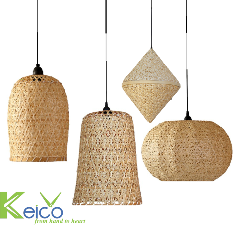 Vietnam rattan and bamboo factory – rattan pendant light and rattan furniture