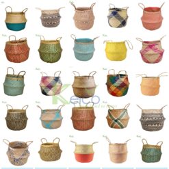 High quality and best price storage basket with customize color/size/pattern with customize length of handle 8423071231