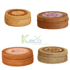 Wholesale decorative basket with customize patterns made from Vietnam 8423070830