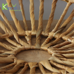 Alternative view of Best seller for wholesale water hyacinth wall decoration 45x7 cm made in Vietnam 8423061928