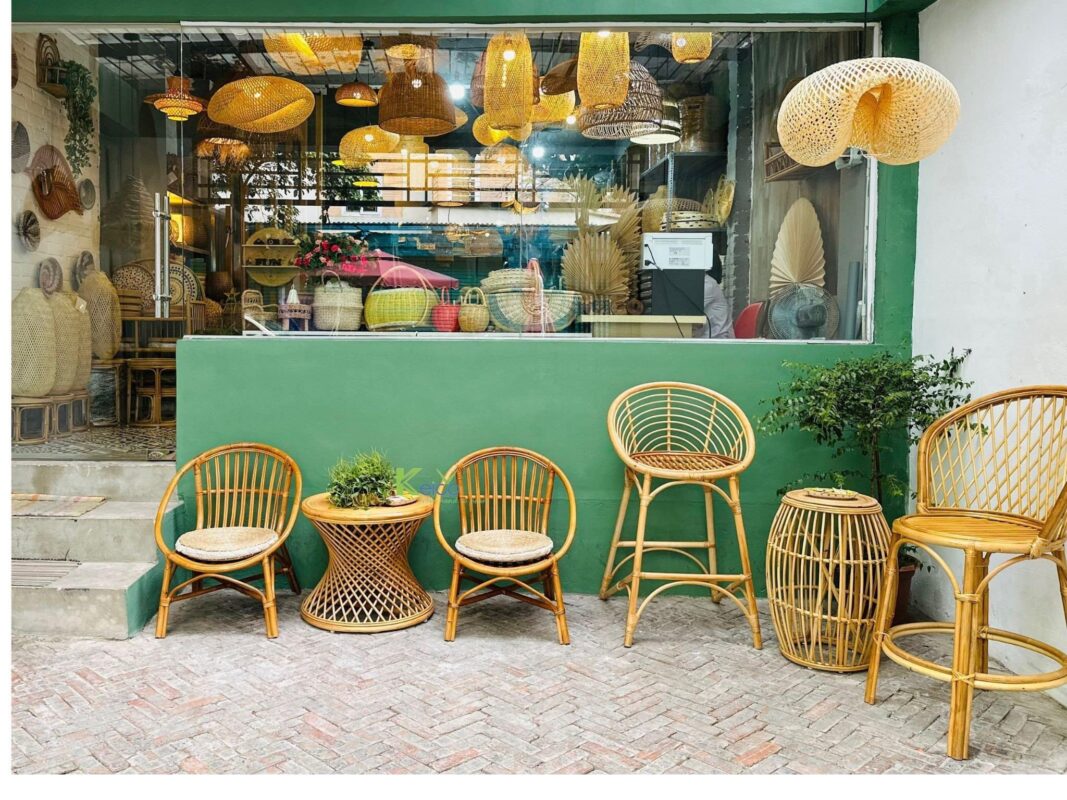 Vietnam rattan and bamboo factory – rattan pendant light and rattan furniture