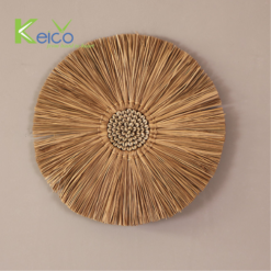 Hot designs seagrass wall hanging 50 cm made in Vietnam 8423061723