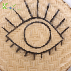 Alternative view of Hot designs bamboo wall hanging 40x5cm made in Vietnam 8423061526