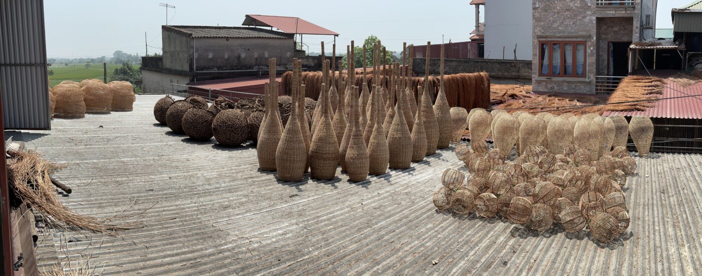 Vietnam rattan and bamboo factory – rattan pendant light and rattan furniture