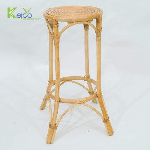 Rattan counter stool high quality made in Vietnam Vietnam rattan and