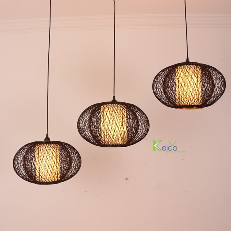 Vietnam rattan and bamboo factory – rattan pendant light and rattan furniture