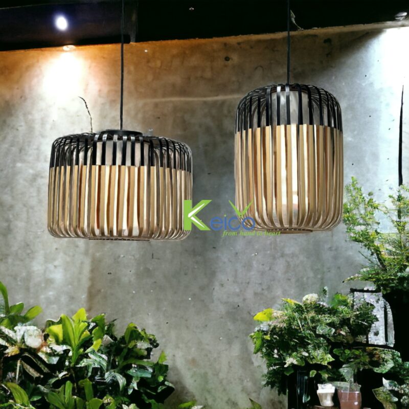Vietnam rattan and bamboo factory – rattan pendant light and rattan furniture