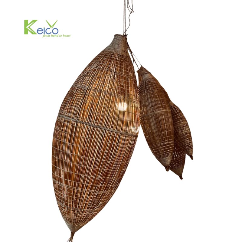 Vietnam rattan and bamboo factory – rattan pendant light and rattan furniture