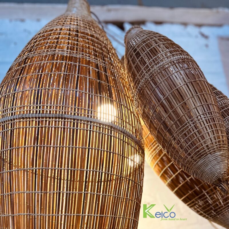 Vietnam rattan and bamboo factory – rattan pendant light and rattan furniture