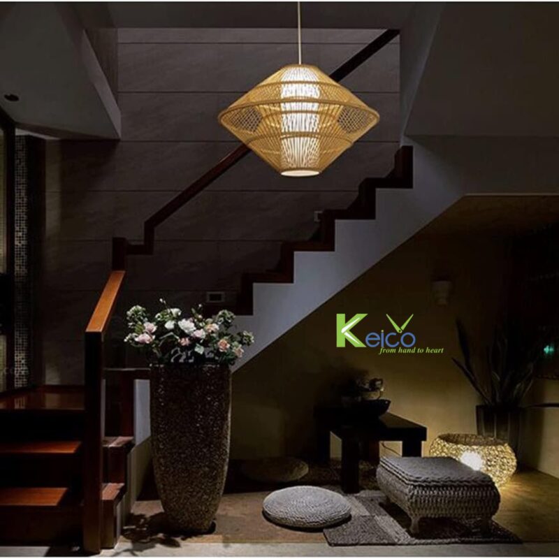 Vietnam rattan and bamboo factory – rattan pendant light and rattan furniture