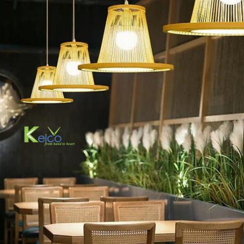Vietnam rattan and bamboo factory – rattan pendant light and rattan furniture