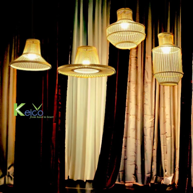 Vietnam rattan and bamboo factory – rattan pendant light and rattan furniture