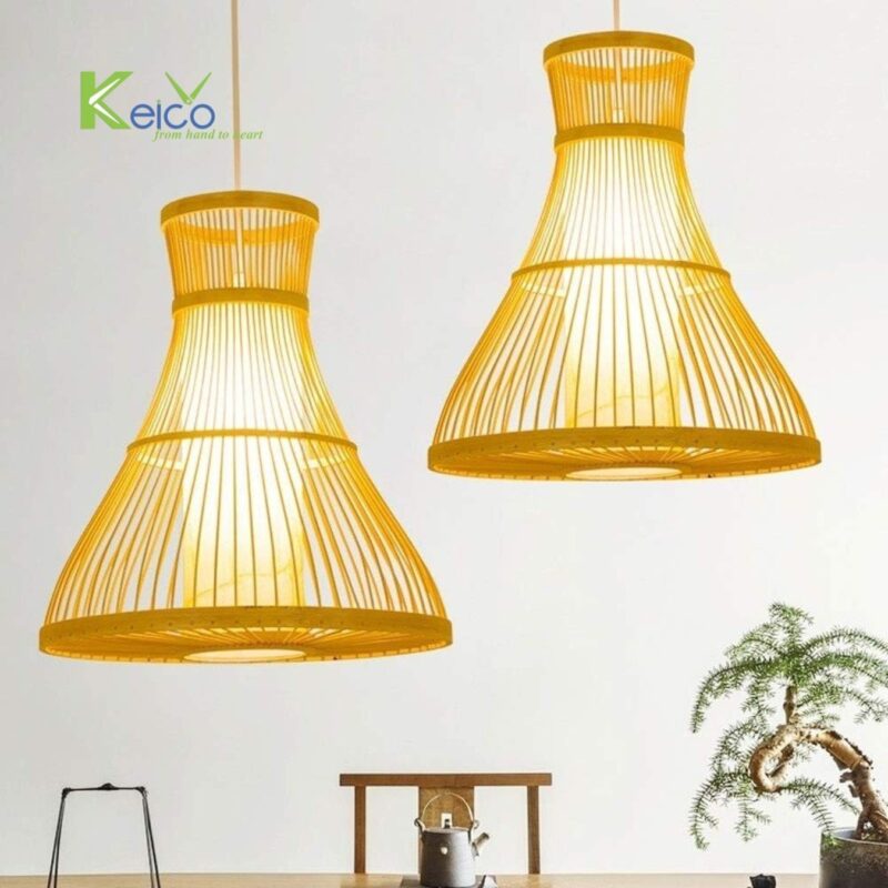 Vietnam rattan and bamboo factory – rattan pendant light and rattan furniture