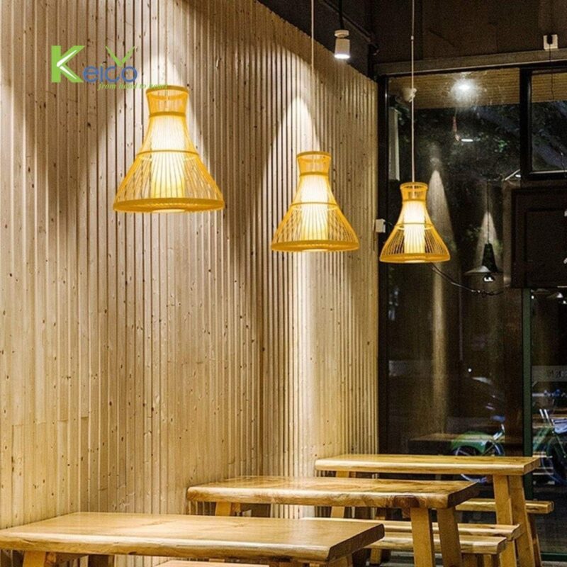 Vietnam rattan and bamboo factory – rattan pendant light and rattan furniture