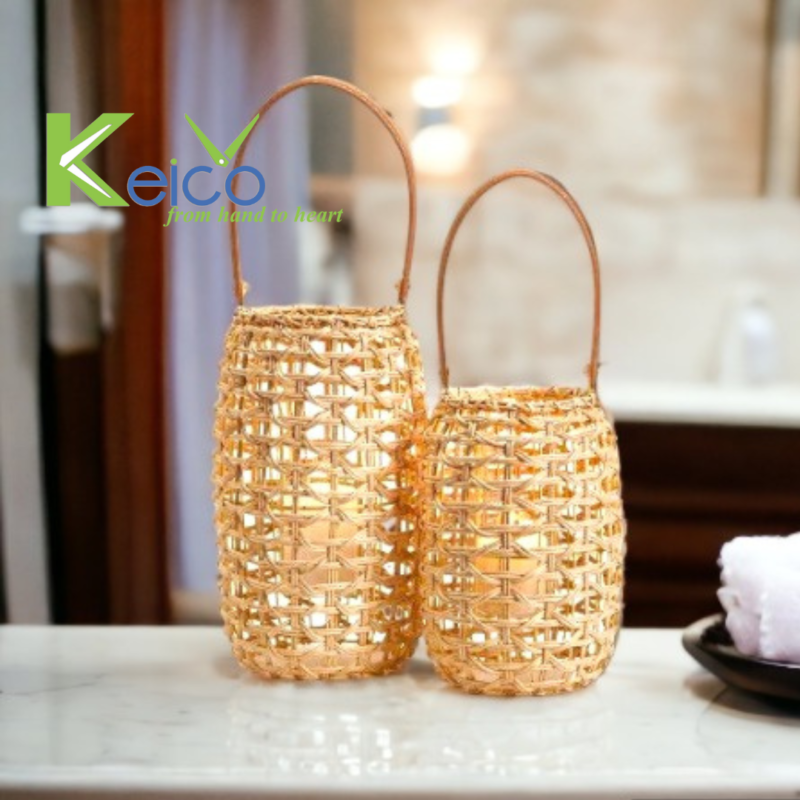 Vietnam rattan and bamboo factory – rattan pendant light and rattan furniture