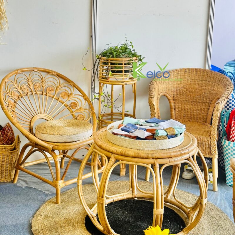Vietnam rattan and bamboo factory – rattan pendant light and rattan furniture