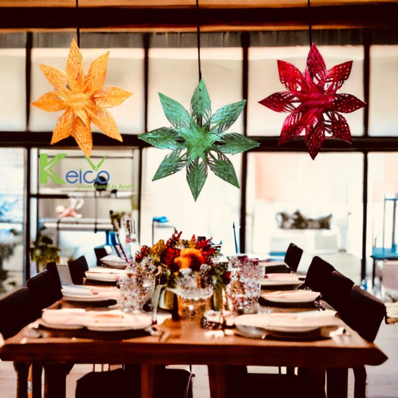 Vietnam rattan and bamboo factory – rattan pendant light and rattan furniture