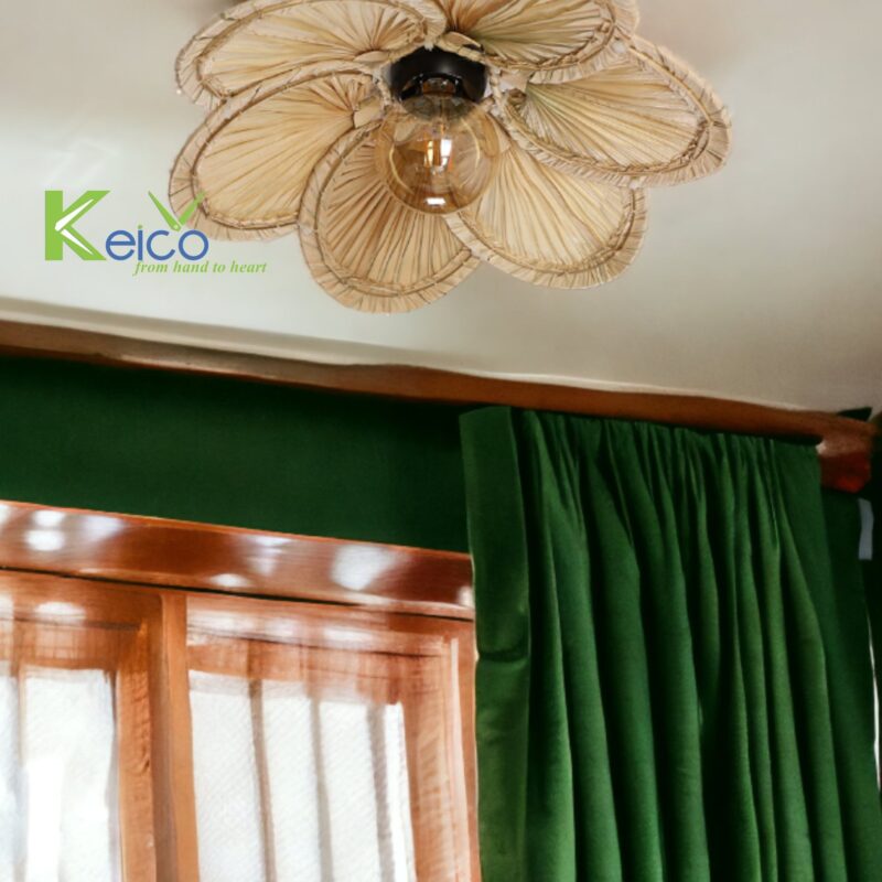 Vietnam rattan and bamboo factory – rattan pendant light and rattan furniture