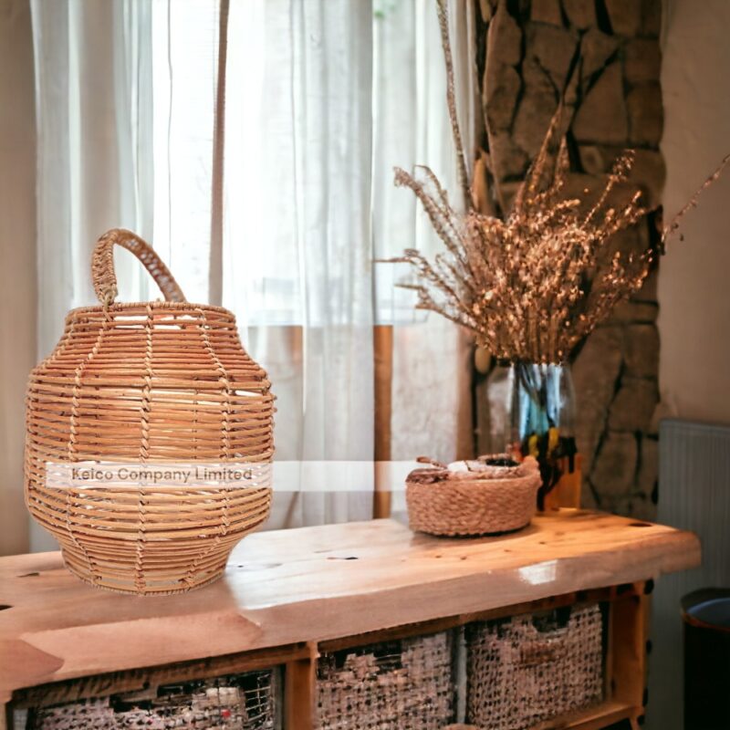 Vietnam rattan and bamboo factory – rattan pendant light and rattan furniture