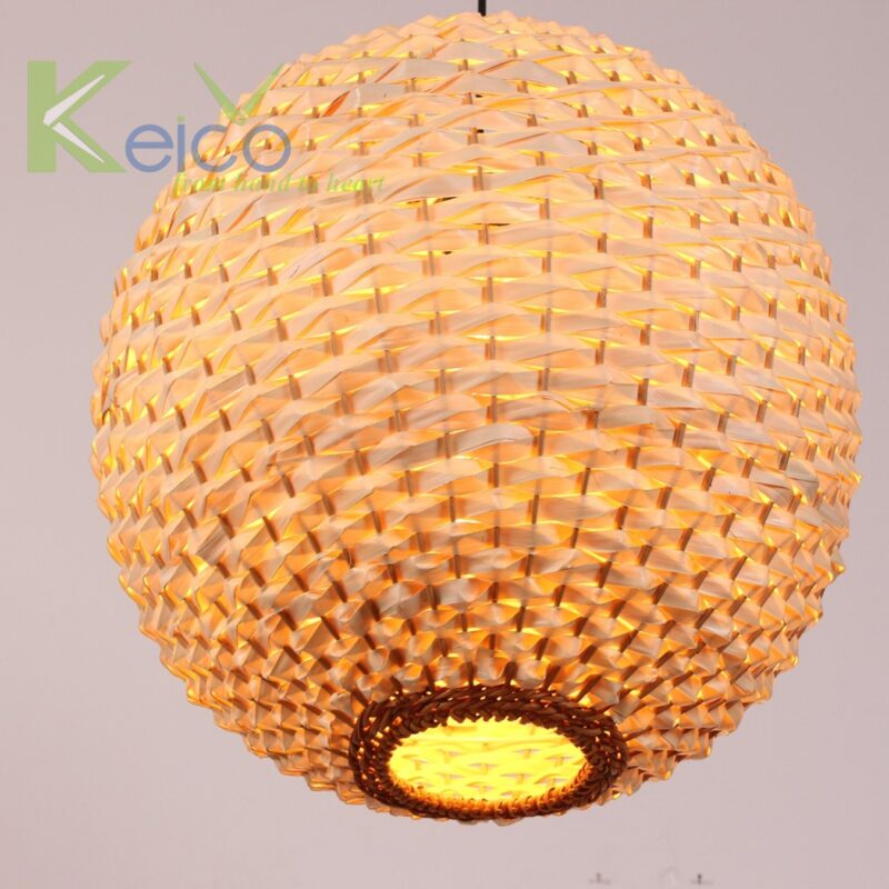 Vietnam rattan and bamboo factory – rattan pendant light and rattan furniture