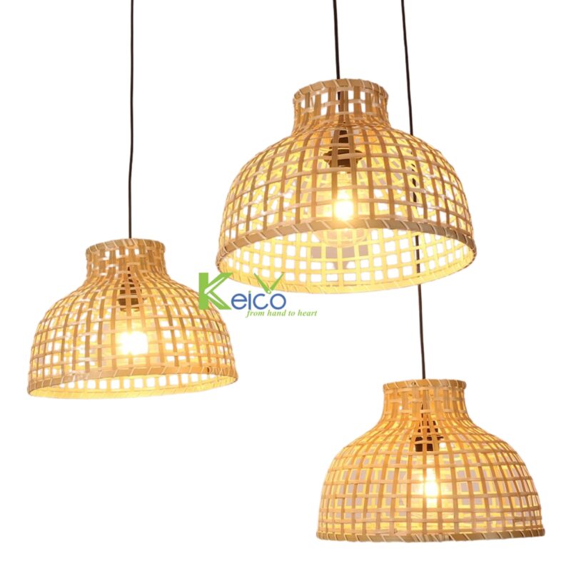 Vietnam rattan and bamboo factory – rattan pendant light and rattan furniture