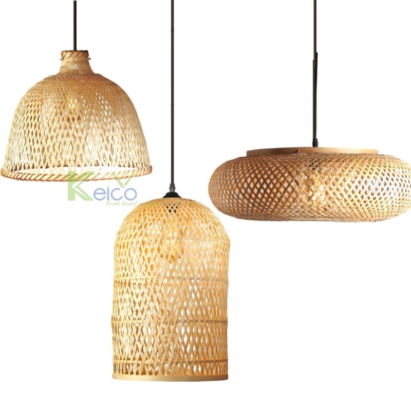 Vietnam rattan and bamboo factory – rattan pendant light and rattan furniture