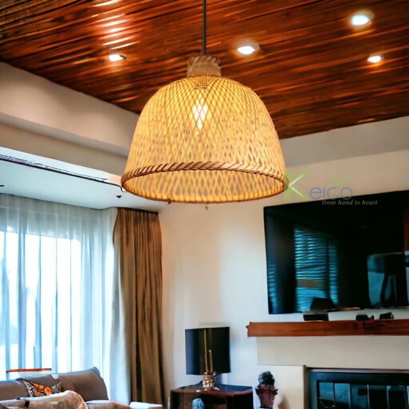 Vietnam rattan and bamboo factory – rattan pendant light and rattan furniture