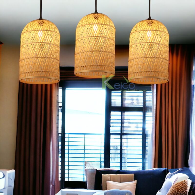 Vietnam rattan and bamboo factory – rattan pendant light and rattan furniture