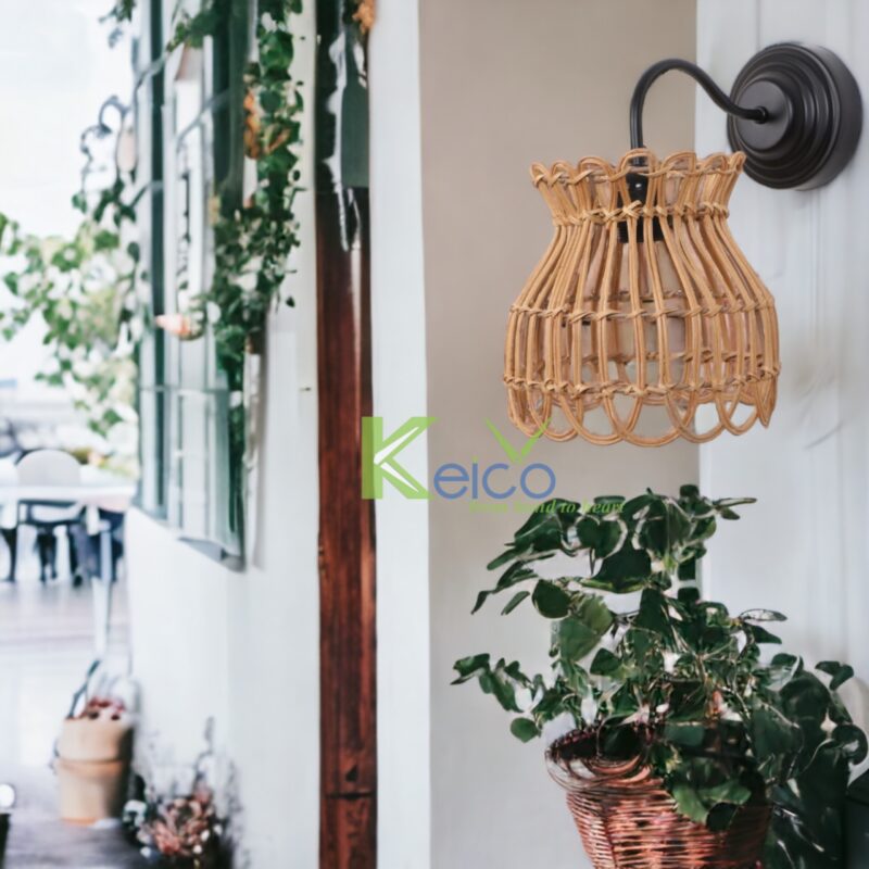 Vietnam rattan and bamboo factory – rattan pendant light and rattan furniture