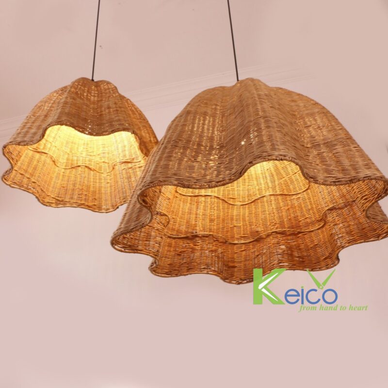 Vietnam rattan and bamboo factory – rattan pendant light and rattan furniture