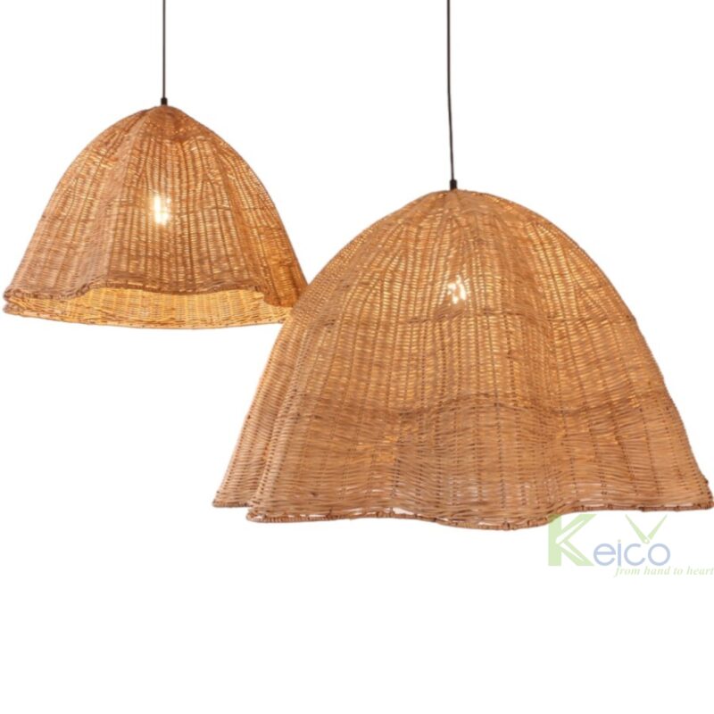 Vietnam rattan and bamboo factory – rattan pendant light and rattan furniture