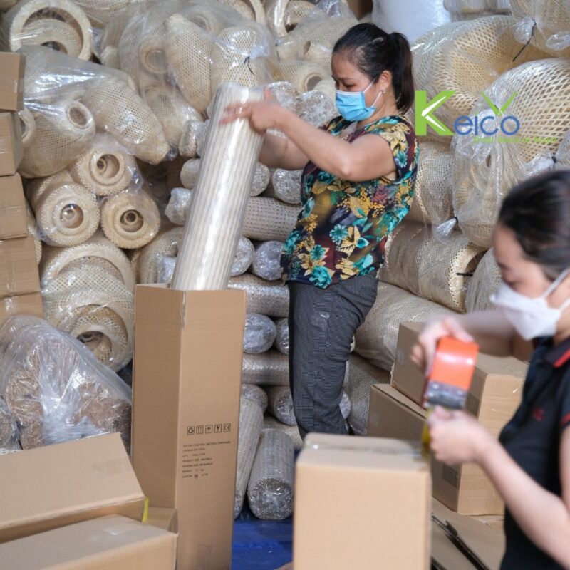 Vietnam rattan and bamboo factory – rattan pendant light and rattan furniture