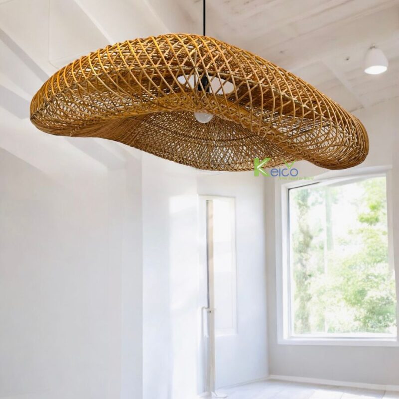 Vietnam rattan and bamboo factory – rattan pendant light and rattan furniture