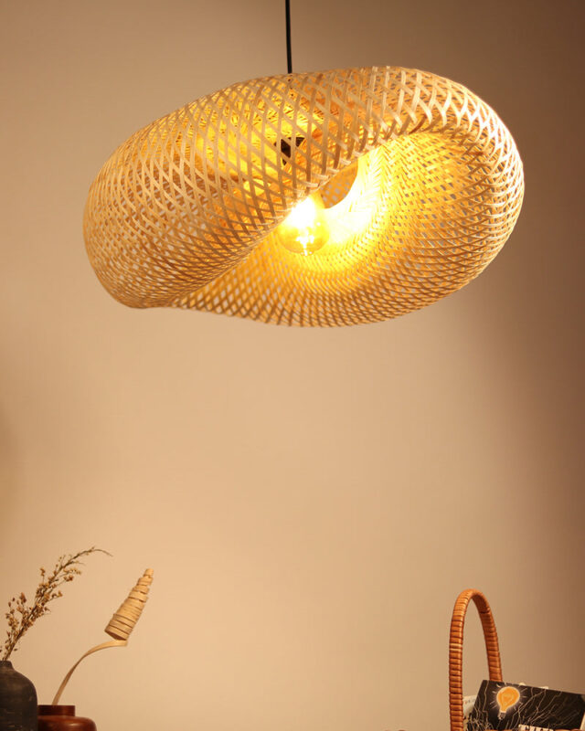 Vietnam rattan and bamboo factory – rattan pendant light and rattan furniture
