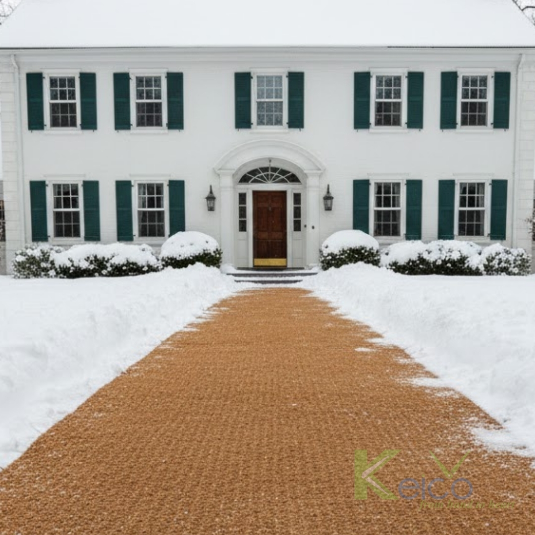 Coconut Coir Mat 1m × 20m – Long Roll Coir Mat for Export & Landscaping - Image 3