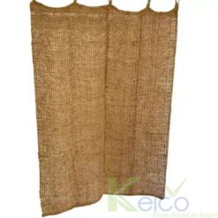 Eco-Friendly Sun Protection – Handwoven Coconut Fiber Curtains for a Sustainable Lifestyle.