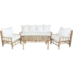 Bamboo Outdoor Furniture Set – A Natural & Sustainable Outdoor Patio Furniture Solution