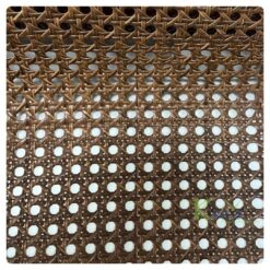 Synthetic Rattan Webbing Roll in Bronze for Modern Interiors