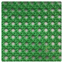 Durable Green Rattan Webbing Roll for Creative Furniture Design