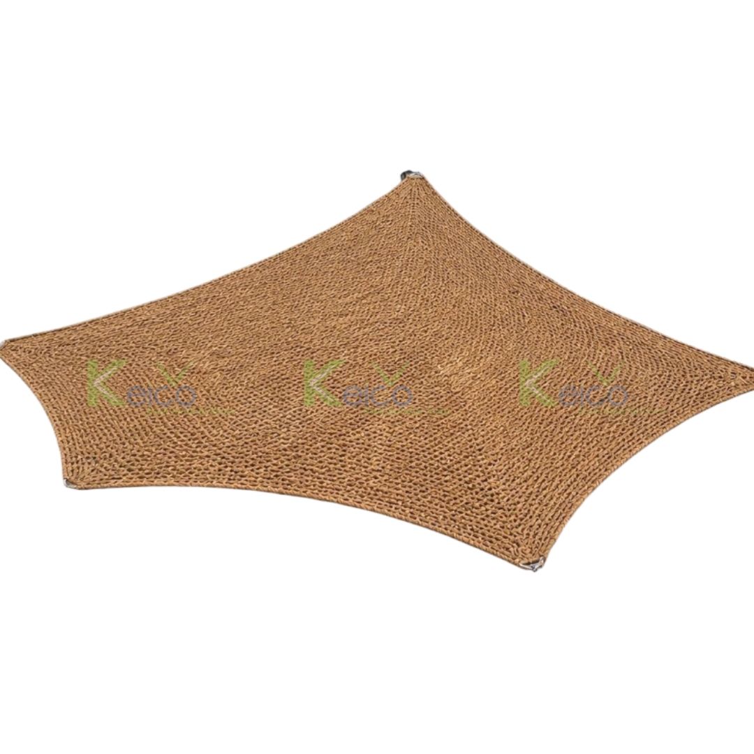 Custom-Fit Coir Shade Sails – Versatile Eco Protection for Every Corner
