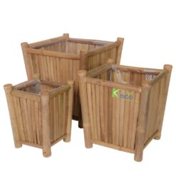 Natural Bamboo Planter – Rustic, Eco-Friendly Beauty for Every Space