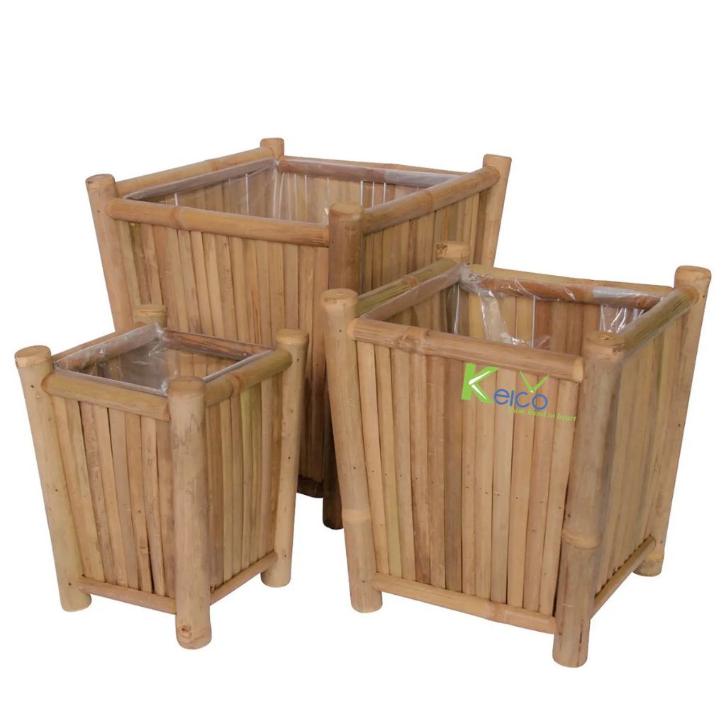 Natural Bamboo Planter – Rustic, Eco-Friendly Beauty for Every Space